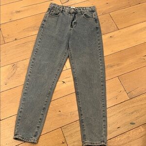 Princess Polly Light Blue Denim Jeans, 4